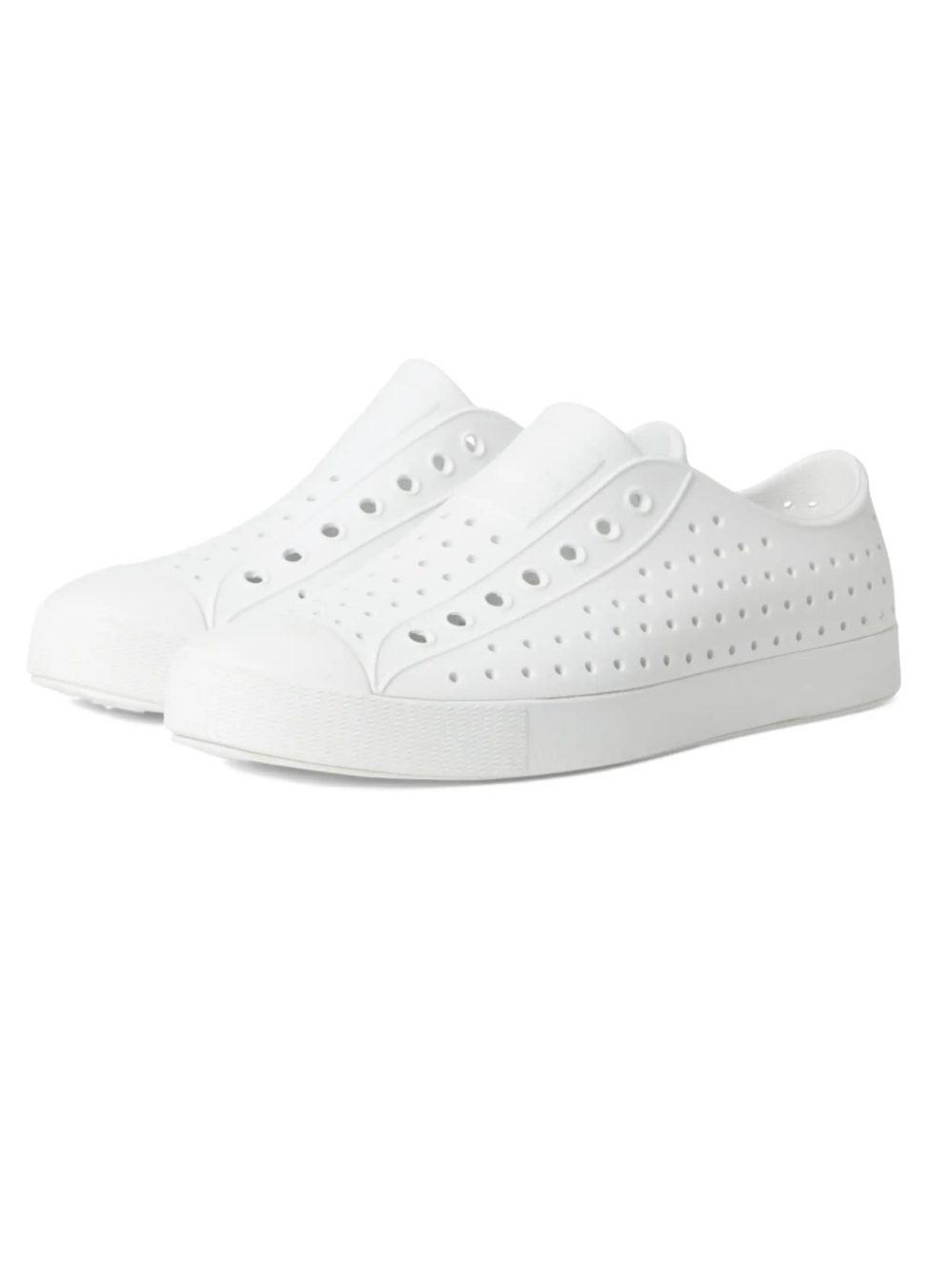 NEW! Natives Jefferson Slip-on Sneakers White Sz W 8 M 6 $60